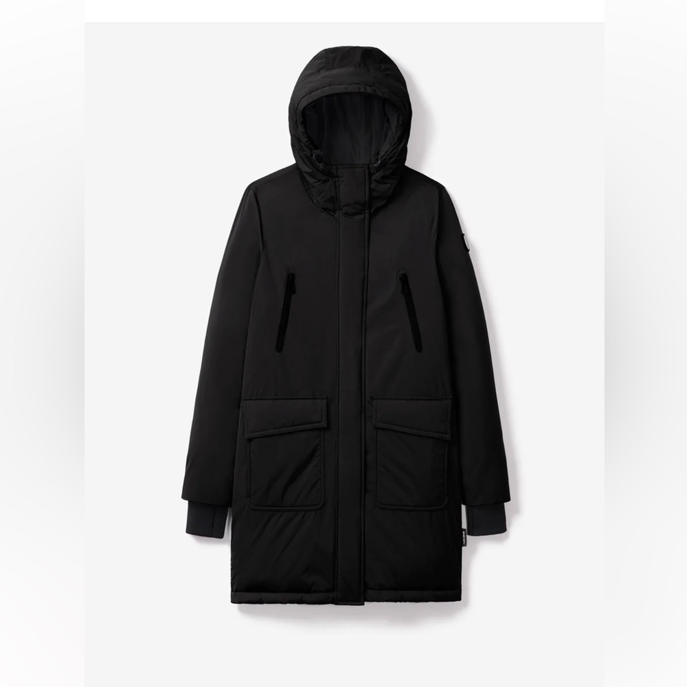 Noize Vivian Mid Length Parker.   Model: Height:5’9
#jacket #winter
